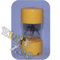 Pojemnik Pudełko na gumki elastyczne Małe Żółte Lainee